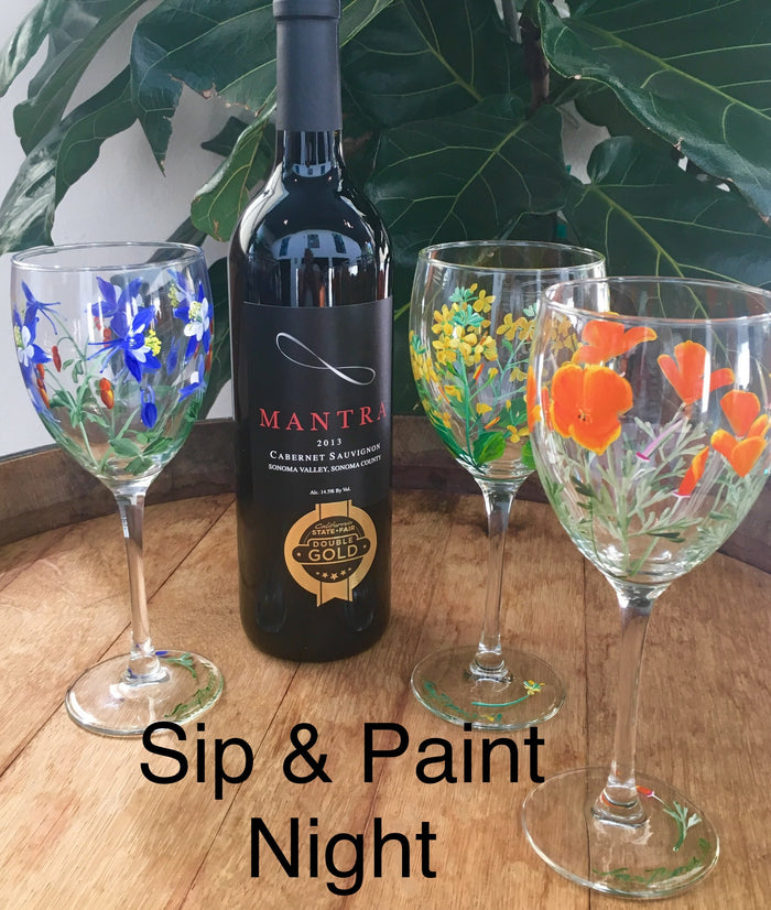 MANTRA WINERY SIP & PAINT NIGHTS  Novato, CA