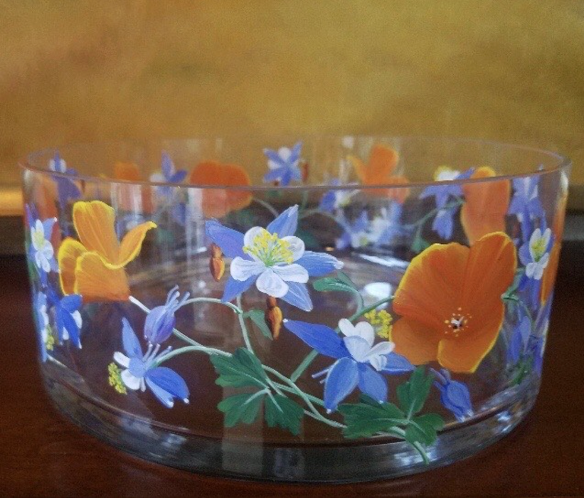 Custom Crystal Bowl - Jan Morris for Morris & Company