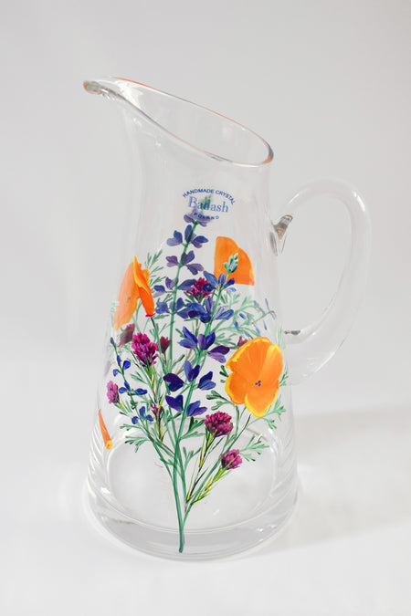 Meadow Crystal Pitcher - Jan Morris for Morris & Company